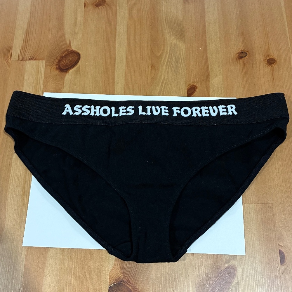 Assholes Live Forever EMA Women’s underwear